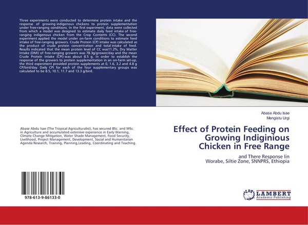 Abase Abdu Isae (U. A.) | Effect Of Protein Feeding On Growing Indiginious...-image