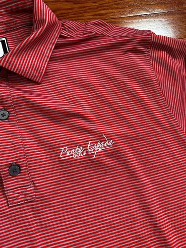 FootJoy Performance Golf Poloshirt Herren XL Punta Espada Golfschläger Athletic Fit - Bild 3 von 8