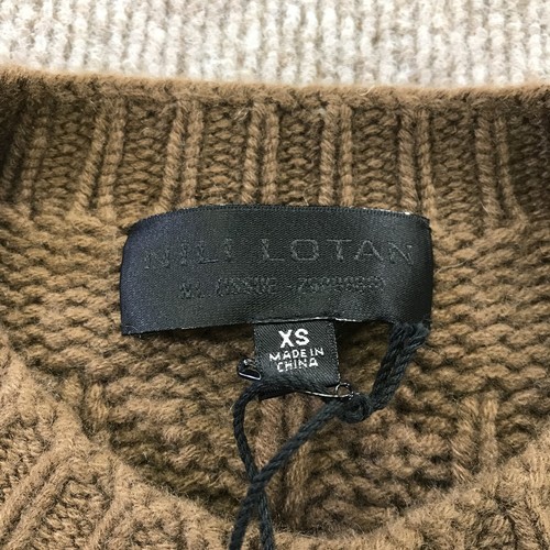 Nili Lotan Upton Sweater Womens XS Cashmere Distressed Pullover - Picture 7 of 16