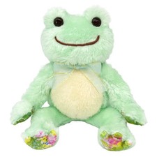Pickles the frog Pastel Garden stuffed bean doll BD Mint H16 W16 D14cm 193759-24