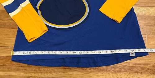 St. Louis Blues Women's Long Sleeve T-Shirt NHL Hockey XL - Picture 7 of 10