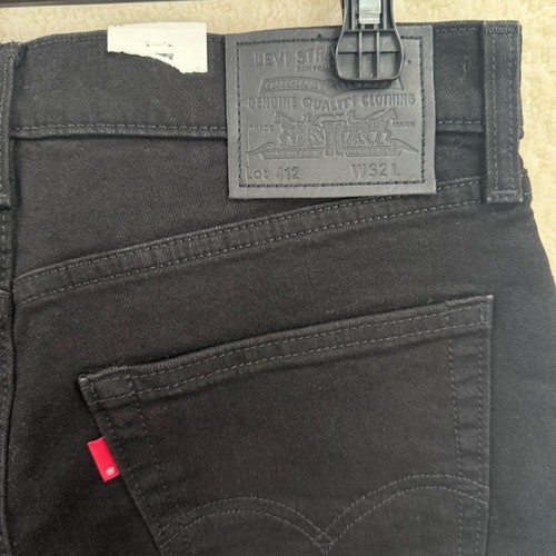 Levis Herren Jeans Shorts schwarz Slim Stretch Denim Größe 32 - Bild 8 von 10