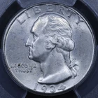 1934-D Washington Quarter (Heavy Motto) - 25c PCGS MS64 - Tough Coin!
