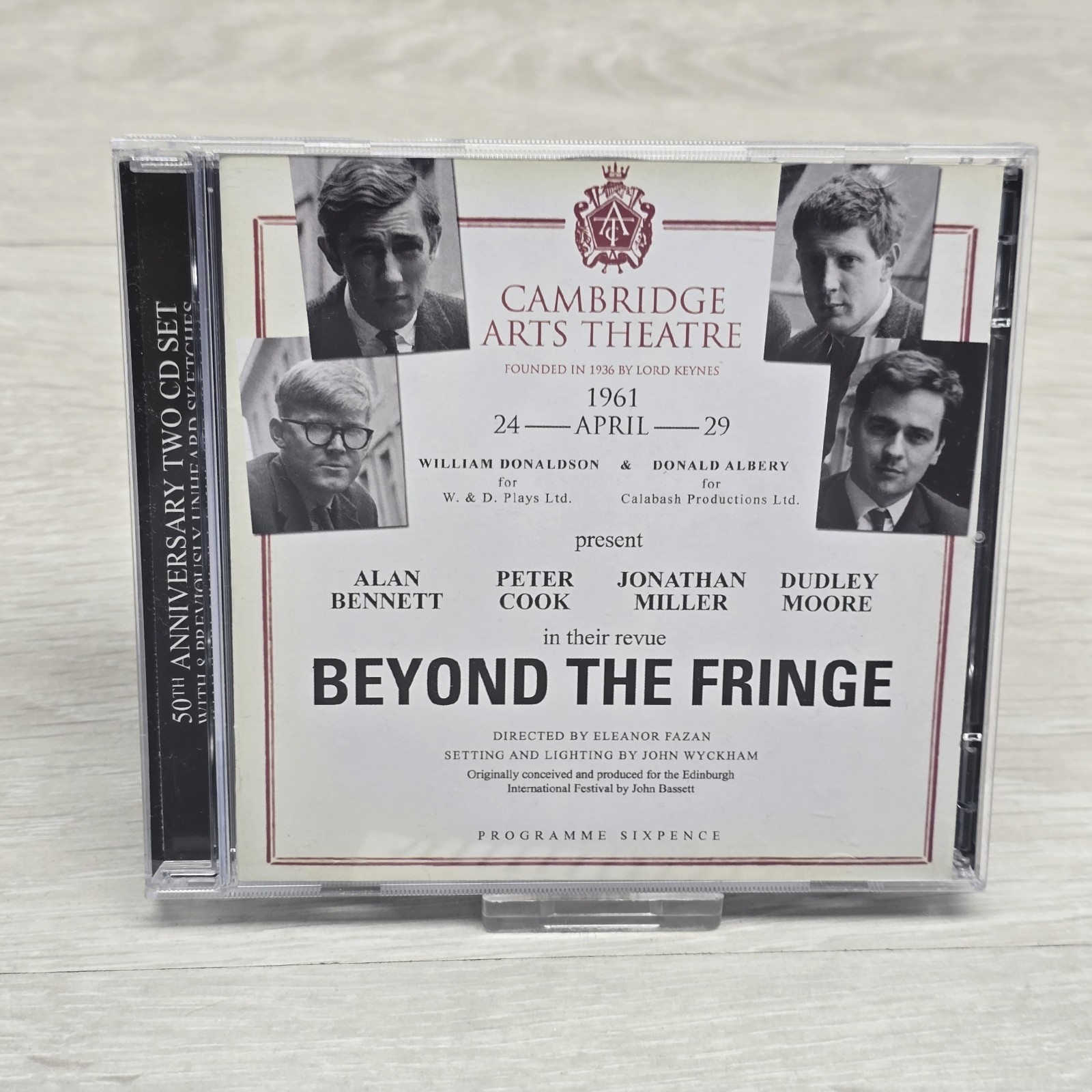 Beyond The Fringe 50th Anniversary Two CD Set Alan Bennett Peter Cook Very Good