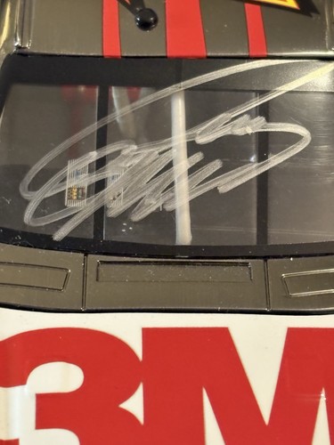 2012 1:24 Diecast Ford Fusion Brushed Metal Greg Biffle handsigniert #16 3M - Bild 2 von 7