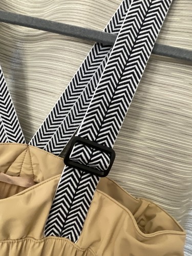 NEU FREE PEOPLE Movement Damen All Prepped Ski Trägerhose hellbraun Größe XL PRIMALOFT - Bild 4 von 19