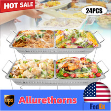 24x Chafing Wire Rack Buffet Stand Full Size Catering Food Warmer Serving Tray