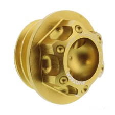Öleinfüllschraube alu Evotech, 20x2.5mm gold für Yamaha XP 530 A TMax Black Max 