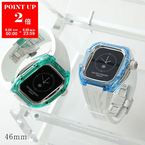 GOLDEN CONCEPT Apple Watch Case Series 10 RSTRIII46 for Men Blue or Green - Picture 4 of 15