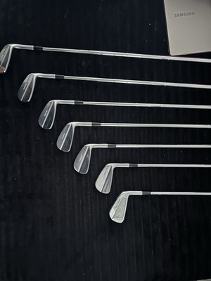 TaylorMade P Rose Proto Iron Set 5-PW Extra Stiff Steel Right-Handed Silver
