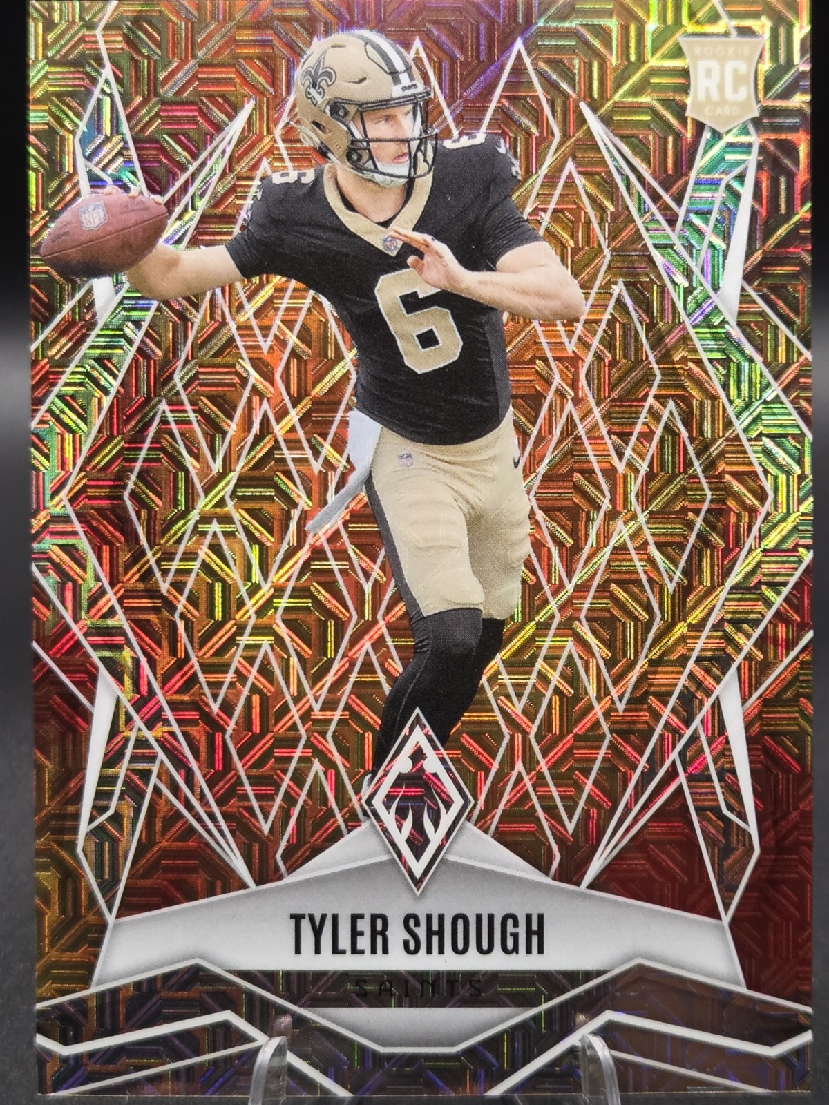 2025 Panini Phoenix Premium Box Set TYLER SHOUGH #169 RC FIREBURST /350