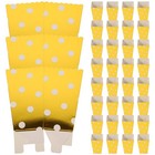 Paper Popcorn Boxes Reusable Cardboard Candy Container Buffet Containers