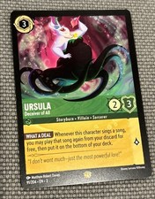 Ursula Deceiver of All - 91/204-  Into the Inklands - Lorcana Card English EN-3