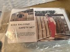 Child Safety Balcony Railings Durable Banister Guard Net 10 x 2.5 Ft