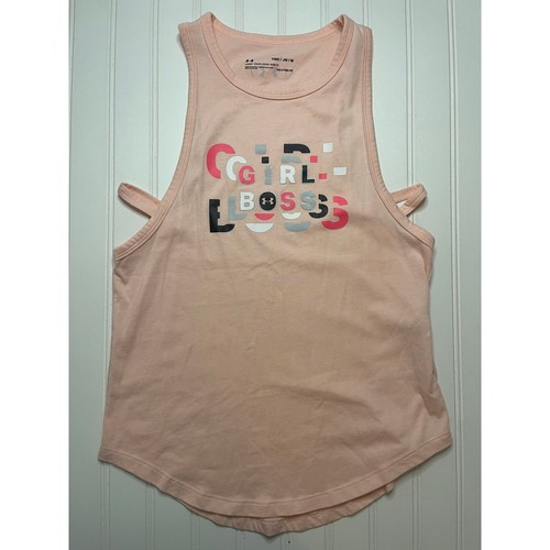 Under Armour GIRL BOSS Activewear Tank Top - Size Girl's Medium 8