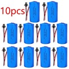 10X 8500mAh ER26500 3.6V Battery with SM Black Plug Battery for Water Meter NEW