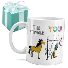 Stepmom Christmas Gifts - Bonus Mom Coffee Mug - Funny Coffee Mug Gifts for