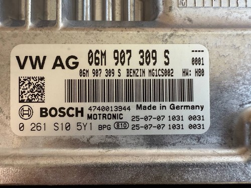 OEM AUDI BENTLEY PORSCHE VW ENGINE CONTROL UNIT FOR PETROL ENGINE NEW 06M907309S - Picture 7 of 7