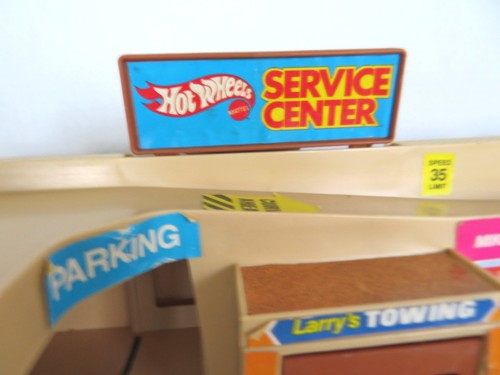 Juego de garaje plegable Hotwheels Service Center vintage para restauración/piezas - Imagen 5 de 23