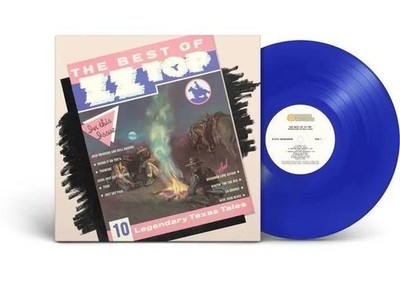 ZZ Top- Best Of ZZ Top [Rocktober] - Transparent Blue Color Vinyl record *