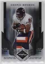 2007 Leaf Limited Threads Prime 14/25 Cedric Benson #18 4y0