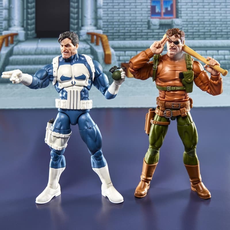 Marvel Legends Gamerverse Punisher and Nick Fury 6