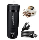 Travel Kettle, Portable Electric Kettle,Smart Small Water Boiler for 110V Black