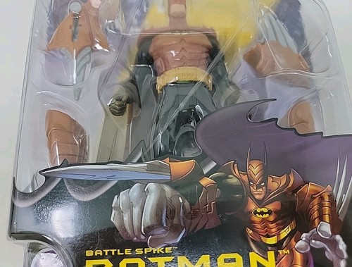 Figura de acción Batman Battle Spike Batman Mattel DC Comics 2003 WB B6520-0710 NUEVO - Imagen 4 de 23