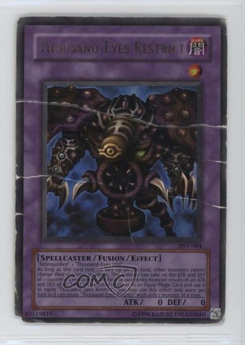 Thousand-Eyes Restrict Unlimited YuGiOh Pharaoh's Servant #PSV-084 2002 - Picture 1 of 2