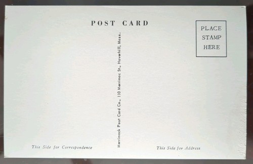 US Post Office, South Deerfield, MA - 1940s/50s, Rough Edges, Stained - Picture 3 of 3