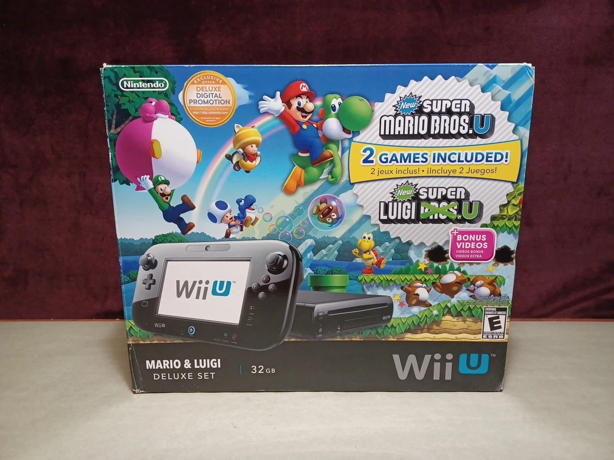 Nintendo Wii U - Deluxe Home Video Game Consoles for sale | eBay