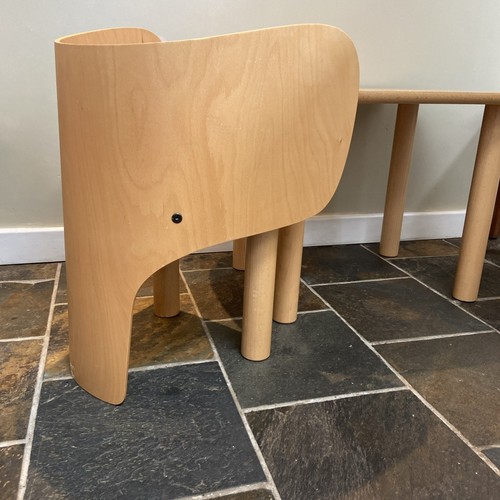 Elements Optimal Elephant Chairs & Table Bent Plywood - Picture 5 of 16