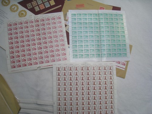 Briefmarken Lot / DDR / Zonen / Welt / Europa / Bögen SBZ 1946 - ?? - Bild 6 von 14