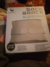 Back Brace: Pain Relief from Sciatica, Herniated Disc, Scoliosis. Large 34"-39"