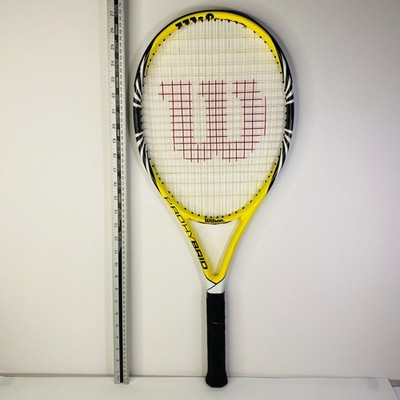 Wilson Pro Hybrid Tennis Racket - 4 3/8'' Grip - 105 Sq. In. Yellow
