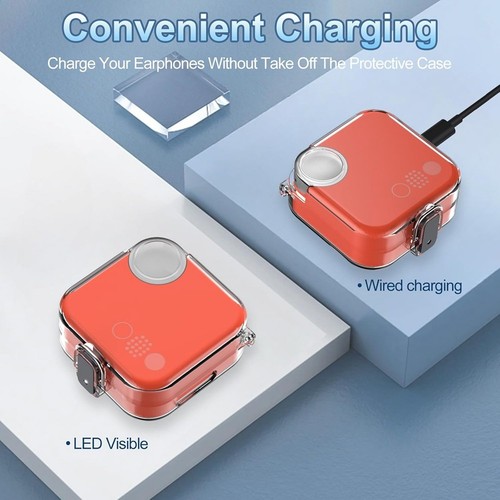 Headphone Case Cover for CMF Buds,Hard PC Clear Earbuds Case for CMF Buds4799 - Picture 6 of 7