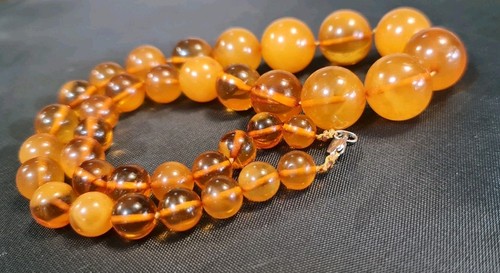 Baltischer Bernstein Butterscotch Halskette Perle 46 Gramm - Bild 8 von 13