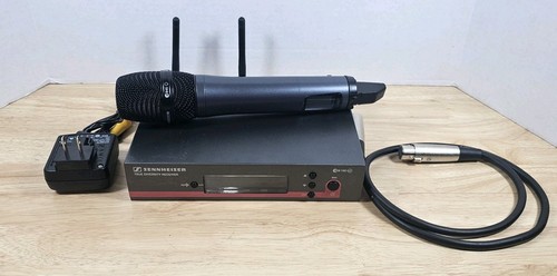Sennheiser EM 100 G3 Empfänger e845 kabelloses Handmikrofon Teile oder Reparatur