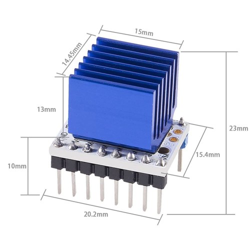 2PCS Upgrade TMC2208 V1.2 Stepper Motor Driver Reprap MKS Prusa i3 Ender-3 Pro - Afbeelding 2 van 10