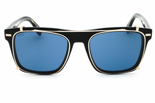 HUGO BOSS 1445/CS 0807 KU Sonnenbrille schwarzes Gestell blaue Gläser 52 mm - Bild 2 von 4