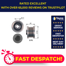 Overrunning Alternator Pulley OAP7144 Gates Clutch 55580126 1204292 55567951 New