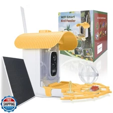 Bird Feeder with Camera, Smart Bird Cam with AI Identify BirdSpec