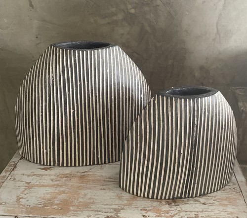 Coppia Di Vasi/porta Candele  Anni 60  - Afbeelding 1 van 3