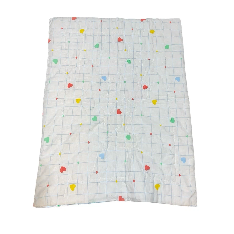 Cobertor de berço Dundee Disney Baby Mickey Mouse Minnie Pluto década de 1980 vintage 41x30” - Imagem 2 de 4