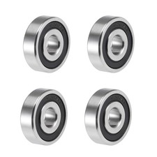 6200 RS Ball Bearings 10x30x9mm Deep Groove Sealed Ball Bearing 4 PCS