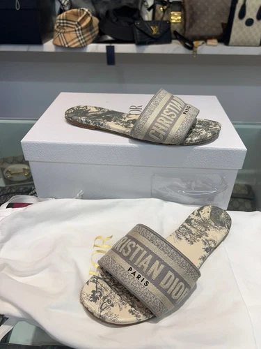Chaussons obliques Dior Dwayne mulet 35,5 81018616