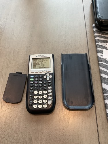 Texas Instruments TI-84 Plus Graphing Calculator with Cover TESTED - Picture 4 of 24