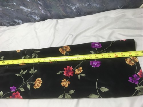 Vtg Y2k Jaclyn Smith Plus Size 1X Polyester Pull On Stretch Skirt Floral# C10 - Picture 7 of 7