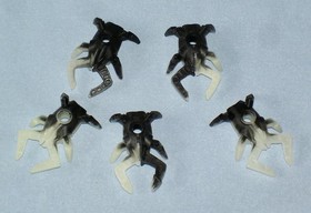 Lego Bionicle VISORAK - Gold Makuta Rahi Spider with 5 Glow in the Dark Spiders