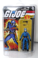 Cobra Commander, G.I. Joe Retro Action Figure MOC, Wave 3 